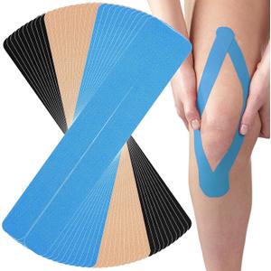Waterproof Breathable Athletic Elastic Sports & Weightlifting Tape, Injury Recovery-Muscle Strain Relief & Joint Support(3 Colors Mixed) (Y-Shaped)