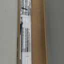 UNISHADES No Drill Blinds for Windows 1" Vinyl L-Shaped Slats Cordless Mini Blinds for Home, for Window Size 20" W  36" H White
