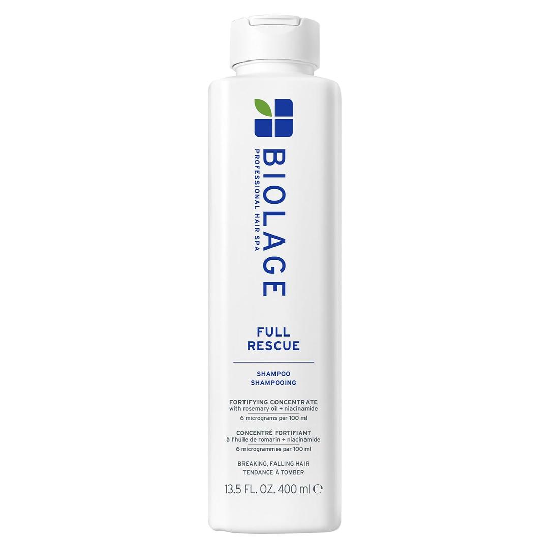 Biolage Full Rescue Shampoo - Fortifies & Strengthens for Stronger Hair, Longer Lengths in 4 weeks*, Instantly Fuller-Looking Hair, Rosemary Oil & Niacinamide, Vegan & Cruelty-Free