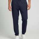 Real Essentials 3 Pack: Men's Mesh Jogger | Athletic Sweatpants with Pockets | Active Track Gym Workout Pant (Big & Tall) (S)