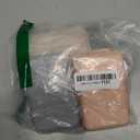 LANDNEOO 14 Grids Pill Organizer Box with Labels, Travel Medication Holder Dispenser Case Kit, Pocket Daily Pharmacy Container for Fish Oil Vitamin Supplement Storage, Khaki Pink Grey, 3 Pack