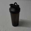 Generic Leak-Proof Shaker Bottle - BPA-Free, 20oz Capacity, Ideal for Pre-Workout and Protein Shakes, Black