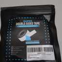 Art3d Double-Sided Mounting Tape (10FT), Multipurpose Removable Adhesive Foam Tape, Transparent, Household (1/24" x 1/2" x 10')