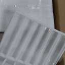 60 Set Glass Hurricane Candle Holders 11.8" Open Ended Glass Candleholder Tube Shape Bottomless and 1.9" Taper Clear Candlestick Holders for Wedding Party Table Centerpiece