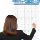 SUNEE 2026 Wall Calendar Extra Large 17"x27", 21 Month Calendar (Ends June 2027), Vertical Large Monthly Calendar 2026-2027 for Wall, Seasons Color (Seasonal)