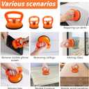 Car Dent Puller, Dent Removal kit, Powerful Car Dent Puller Kit, Powerful Suction Cup Dent Puller for Cars Body, Screen, Car Dent Repair (1 Large + 2 Small)