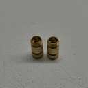HQMPC Garden Hose Quick Connect Solid Brass Quick Connector Garden Hose Fitting Water Hose Connectors Garden Hose Disconnect 3/4 inch GHT (2Sets) (2Female+2Male)