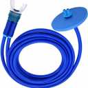 Swimming Snorkel, Underwater Breathing Tube with Float Head, 118.11 inch Swim Breathing Pipe for Adult Diving, Swimming, Water Sports, and Outdoor