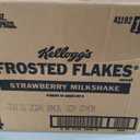 Kellogg's Frosted Flakes Breakfast Cereal, Kids Cereal, Family Breakfast, Family Size, Strawberry Milkshake (6 Boxes) Best By 06/30/26