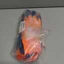 DS Safety Waterproof Work Gloves Hycool Grip Working Gloves L6201(Orange) (3, S)