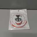 2 x Bichon Christmas Ornament 2025, Acrliy Personalized Christmas Ornaments Hanging Accessories Outdoor Indoor Decor for Kids Family Friends Colleaguesr