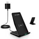 Wireless Charger Station,15W Desk Wireless Charging Stand 20W USB C Adapter for Apple iPhone 17 Pro/17/17/Air/16 Pro/16E/16 Plus/15/14/13,Samsung Galaxy S25/S24/S23/S22/Z Flip Fold/Note 20,Google etc