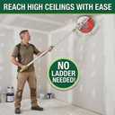 47.5” Pole Sander Drywall Sander & 10-Pack Sandpaper