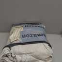 100% Blackout Shield Linen Blackout Curtains for Bedroom 63 Inches Long, Back Tab/Rod Pocket Living Room Drapes, Thermal Insulated Blackout Curtains 2 Panels Set, 50" W x 63" L, Beige