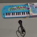 Raimy Mini Keyboard Piano for Kids, 32 Keys Portable Piano Early Learning Educational Electronic Music Keyboard Instrument Toys for 3 4 5 6 Year Old Boys and Girls (Blue)