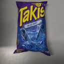 Takis Blue Heat Rolled Tortilla Chips, Hot Chili Pepper Artificially Flavored, Multipack Box with 14 Bags of 9.9 Ounces, Net Weight of 8 Pounds 10.6 Ounces, Best By: 03/16/2026