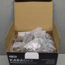 Karaoke Machine, Portable Bluetooth Speaker with 2 Wireless Karaoke Microphones, Karaoke Machine for Adults Kids with PA System,Stage Monitors Support TWS/TF/USB/AUX for Home Party Stage,Xmas Gifts (Black)