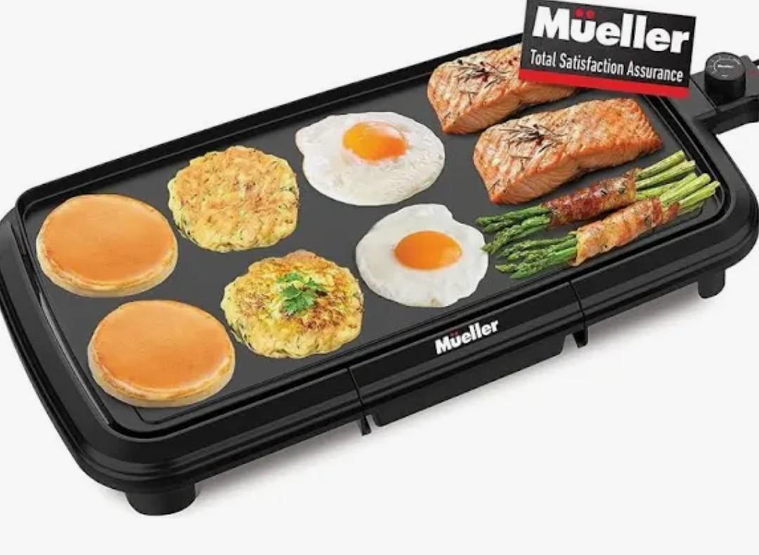 Mueller HealthyBites 20 Inch Nonstick Electric Griddle
