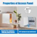 Thicken 1.3mm 24 x 36 Access Panel for Drywall, Ceiling Access Panel for Drywall,24x36 Metal Access Panels are Thickened to 1.3 mm to Solve Fragile Panels (Hole Size: 23.42 inches x 35.2 inches)