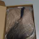 Long Wavy Blonde Wig With Bangs - 26 Inch Long Wavy Blonde Wig with Bangs for Women - Natural Looking Heat Resistant Synthetic Wig for Daily Party Use