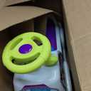 Kiddieland Buzz Lightyear Ride-On Foot-to-Floor Push Handle Toy with Lights & Sounds, Interactive Dashboard, Ages 1236 Months, Batteries Included