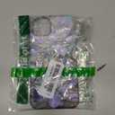 for iPhone 15 Pro Case - Wireless Charging Compatible - Dual-Layer Hard Shell + Silicone Cover - Shockproof Protective Phone Case with Stylish Designs for Women - Abstract Lotus