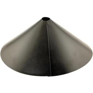 Woodlink NABAF18 Audubon Wrap Around Squirrel Baffle, 18-Inch - Black