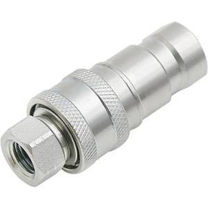 Hydraulic Quick Coupler Set 7J612-66323(Female) K2581-66220(Male) Replacement for Kubota, 1/4'' NPT