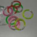 24Pcs Glow in the Dark Party Supplies for Kids/Adults, Flashing Light up Toys LED Bracelets Halloween Glow Sticks, Mardi Gras Party Favors Carnival Birthday Concert Gifts Accessory