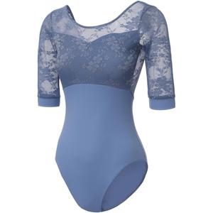 Women's Long Sleeves Leotards for Dance Adult Ballet Leotard for Grils, Size M 10