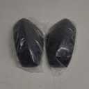 2Pcs Side Door Rearview Mirror Cover Caps Trim Accessories for Mazda 3 Axela 2014 2015 2016 2017 2018 Carbon Fiber