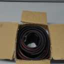 powoq Rear Bumper Protector Compatible with 2025 2026 Chevy Equinox GMC Terrain Trunk Door Sill Protector TPE No EV 2Pcs Rear Bumper Guard Replacement for 2025 2026 Chevy Equinox Accessories