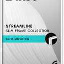 Americanflat 24x36 Poster Frame with Polished Plexiglass - Streamline Collection - Thin Border Picture Frame for Wall Display - Hanging Hardware Included - White