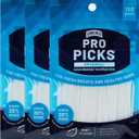 ProPicks Original Dental Picks for Teeth Cleaning - Disposable Plastic Toothpicks for Teeth & Gums - Cleans Teeth & Massages Gums - Fresh Mint Flavor - 3 Packages x 120 Interdental Tooth Picks