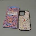 Shorogyt for iPhone 14 Pro Max Case Wallet - Fits 5 Cards, Compatible with Magsafe Detachable Magnetic Credit Card Holder Leather Cardholder Cute Phone Cover Women Girls for Apple 14 ProMax, Floral