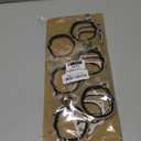 Engine Upper & Lower Intake Gaskets Set Fit for Buick for Lacrosse for Rendezvous for Cadillac CTS SRX STS for Malibu for Pontiac G6 G8 for Saturn Aura 3.6L, Replace 12598158