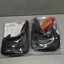 Car Mud Flaps, 12  8.5In Flexible & Bendable Splash Guards Set, Vehicle Front & Rear Mudflaps Protection with Screws, Car Exterior Accessories for Sedan, SUV