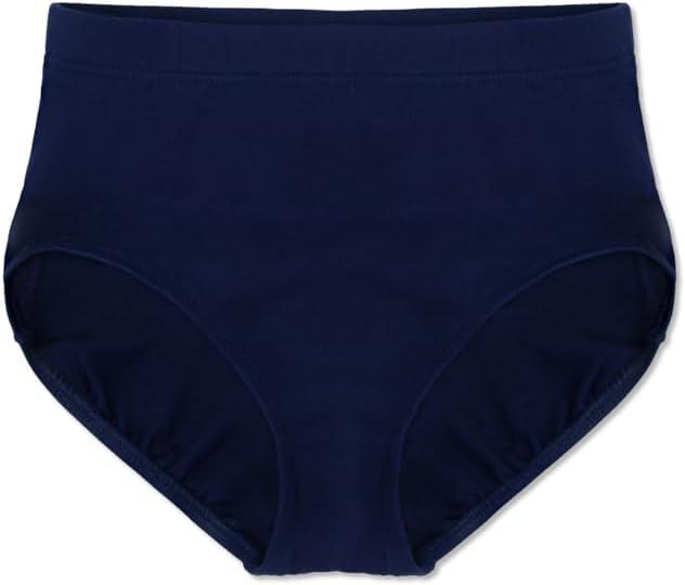 Capezio Big Girls' Brief (6 Years, Navy)