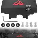 Engine Front Skid Plate Compatible with 2024-2025 Toyota Tacoma 2WD & 4WD, Under Guard Splash Shield Fits Gas Models Only, Designed with Oil Drain Access, Direct Bolt-On Installation with Hardware Kit