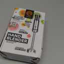 MasterChef Immersion Blender Handheld, Stainless Steel Hand Held Blending Stick Emulsifier, Puree Blender for Making Baby Food, Soup, Sauces etc, Powerful 400W Motor with Variable Speed Control