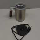 Milk Frother, 4 in 1 Milk Frother and Steamer with Two Whisks, Frothing Whisk and Heating Whisk, Automatic Warm and Cold Foam Maker for Coffee Latte Cappuccino Macchiato Hot Chocolate Matcha