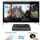 HDMI Switch 3 in 1 Out 4K UHD HDMI Switcher Splitter, Automatic Switch with Remote Metal HDMI Switch Box Hub Support 4K 3D 1080P HDCP2.2 for PS5 PS4 Xbox DVD Player Fire Stick Apple TV PC