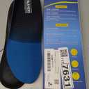 Plantar Fasciitis Insoles for Men Women - Orthotics Inserts, Shoe Insoles Arch Support Flat Feet Inserts Work Boot Insole (Mens 10-10 1/2 | Womens 12-12 1/2) (Blue)