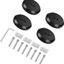 4 Pcs Aluminum Jack Pads Jack Pucks for Chevrolet Corvette C5 C6 C7 C8 Z06 ZR1 1997-2021 Jacking Lift Pad Jack Lift Point Pad Adapter Black Auto Accessories
