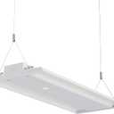 300W LED Linear High Bay Light, 45000LM LED Linear Shop Light Commercial 120-277V, 5000K High Bay Lights for Warehouse, Garage Factory, UL Listed, White