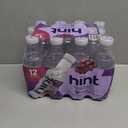 Hint Fruit-Infused Bottled Water, Grape - Sugar Free Flavored Water with Zero Calories, Naturally Flavored, and No Artificial Sweeteners - 16 Fl Oz (Pack of 12)