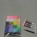 18000Pcs Resin Jelly Rhinestones for Bedazzling, Mixed-Color 4mm Flatback Gems for Diamond Art, Bedazzler Kit with 3Pcs 10ml B7000 Jewelry Glue for DIY Crafting Crafts Book Shoes Nail Art