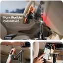 LISEN Upgraded Version Cup Holder Phone Holder 360° Adjustable Long Neck Car Phone Mount Golf Cart Phone Holder, Truck Jeep Accessories for iPhone 17 Air Pro Samsung Google and All 4-7'' Phone
