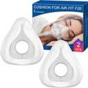 2 Packs Replacement Cushion (M) for AirFit F20, FSA/HSA Eligible, Reliable Seal & Softer Fit, Compatible with Original Frame, Great-Value & Durable Replacement Supplies by Everness (Medium)