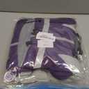 MIGOHI Full Body Dog Coat - Warm Reflective Winter Coat for Medium Dogs with Harness,Turtleneck Dog Fleece Jacket,Four-Leg Windproof Puffer Jackets Snowsuit with Zipper for Dogs (Large(Back:16.9"))